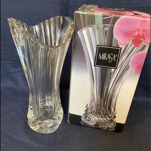 Mikasa Crystal Vase